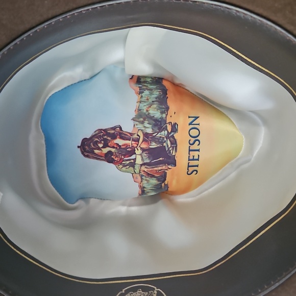 Stetson Chestnut Brown Cowboy Hat - Picture 4 of 4